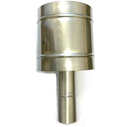 Аксессуар для отопления Rinnai дефлектор вертикального дымохода D 75мм - фото 1181898