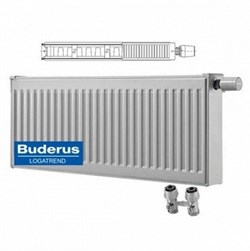 Стальной панельный радиатор Тип 21 Buderus Радиатор VK-Profil 21/300/1000 (48) (B) - фото 2193371