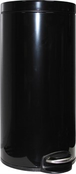 Урна для мусора BINELE Lux 30 литров (черная) - фото 2654723