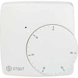 Термостат комнатный электронный STOUT WFHT-BASIC со светодиодом - фото 2688745