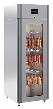 Шкаф холодильный POLAIR CS107 Salami стеклянная дверь - фото 2943895