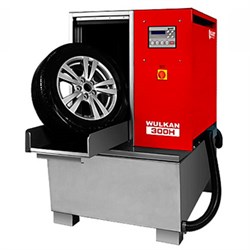 Автоматическая мойка колес гранулами Kart Wulkan 300H с подогревом (красная) - фото 3231269