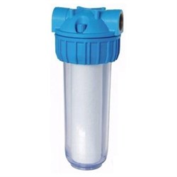Магистральный фильтр для очистки воды Гейзер 1П прозр.10  1/2х3/4 - фото 3455638