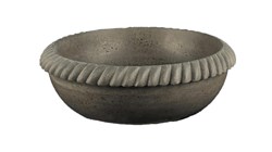 Базальтовая курна из черного камня - базальта Sheerdecor Jut Cerchione (M2), Mongolian Black - фото 3857012