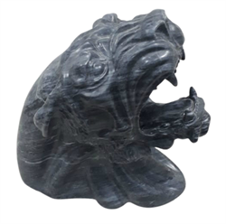 Глиптика и скульптура Talc Голова пантеры - фото 3857337