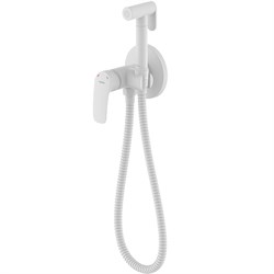 Гигиенический душ со смесителем Milardo Rora  Белый матовый - фото 3935912