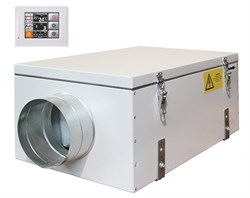 Приточная вентиляционная установка ФЬОРДИ ВПУ 1000 ЕС/12-380/3-GTC - фото 3972594