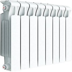 Биметаллический радиатор Rifar Monolit Ventil 350/8 секц. MVL - фото 4462325