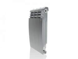 Биметаллический радиатор Royal Thermo Biliner 500 VD 4 секц. Silver Satin - фото 4462778