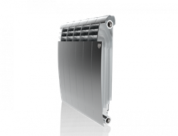 Биметаллический радиатор Royal Thermo Biliner 500 VD 6 секц. Silver Satin - фото 4462830
