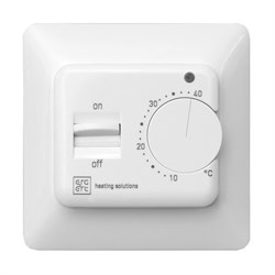 Терморегулятор для теплого пола ERGERT ETR-110 White - фото 4660555