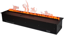 Встраиваемый очаг в модуль Schones Feuer 3D FireLine 1000 + синий цвет - фото 4758625