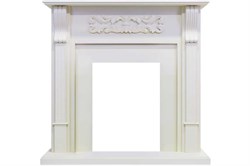 Классический портал для камина Royal Flame Venice под классический очаг (Фактурный белый) - фото 4759023