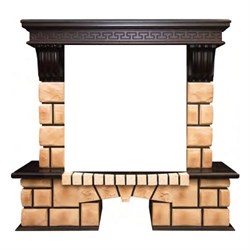 Широкий портал Real-Flame Stone Brick 25/25,5 - фото 4759903