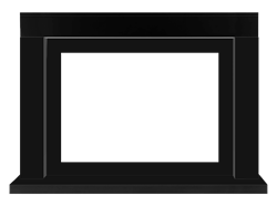 Широкий портал Firelight Simple 25 черный - фото 4760087