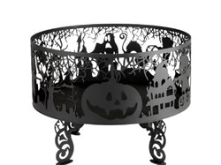 Уличный камин Fire bowls Хеллоуин (60х60х3) - фото 4763119