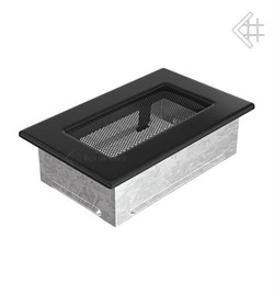 Вентиляционная решетка для камина Kratki 11х17 черная 117C - фото 4770742