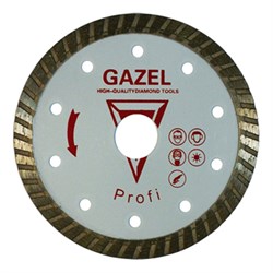 Алмазный диск Сплитстоун (GAZEL Turbo 230x2,6x10x22,2) Profi 142-083292 - фото 4836202