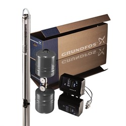 Комплект для поддержания постоянного давления Grundfos Cons.pres.pac.SQE3-65 CU301 - фото 4912174