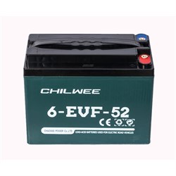 Тяговый аккумулятор CHILWEE 6-EVF-52 - фото 5034590