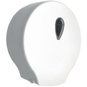 Диспенсер для туалетной бумаги Nofer 260х250х130 белый (05004.W)