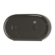 Диспенсер для туалетной бумаги Tork SmartOne двойной в мини-рулонах Т9 черный (арт.682008)