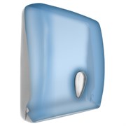 Диспенсер для бумажных полотенец Nofer 370х275х135 синий (04020.T)