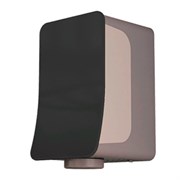 Пластиковая сушилка для рук Nofer FUSION 800 W черная (01871.N)