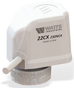 Привод термоэлектрический Watts 22CX, Н.О., 220В, внешнее управление