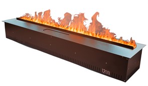 Встраиваемый очаг в модуль Schones Feuer 3D FireLine 1200 стальной