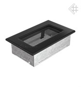 Вентиляционная решетка для камина Kratki 11х17 черная 117C
