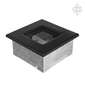 Вентиляционная решетка для камина Kratki 11х11 черная 11C