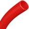Защита труб диаметром 14-18 мм STOUT Труба гофрированная ПНД 20 мм красная - фото 2704023