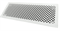 Декоративная решетка алюминиевая врезная РЭД-Decor - фото 4327487