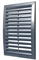 Решетка вентиляционная настенная пластиковая серии 1515РРН наружная - фото 4327995