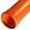 Труба канализационная Valfex DN160 x 4,9L4м, PP-R, оранжевая - фото 4499834