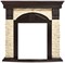 Классический портал для камина Firelight Torre Classic Cлоновая кость/венге - фото 4759380