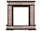 Классический портал для камина Firelight Scala Classic сланец скалистый Бурый/Тёмный дуб - фото 4759417